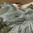 MooMee Gingham Duvet Cover Set 100% Washed Cotton Linen Like Lightweight-115836945-121465077