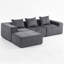 Canapé modulaire multi-personnes pouvant être combiné librement-33005-4-1031644538