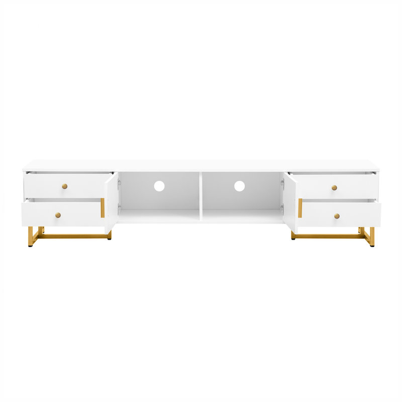 Meuble télé pour meuble télé, Blanc