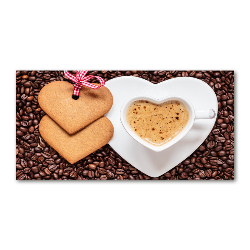 Coffee And Gingerbreads - Wrapped Canvas Print