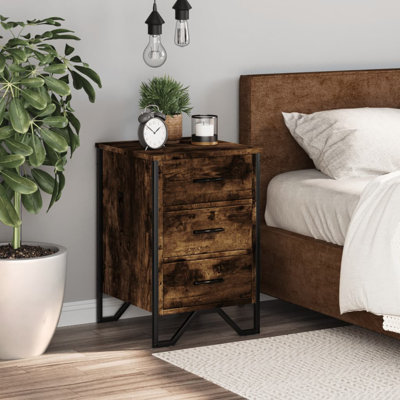 Anissah 40cm W Bedside Table