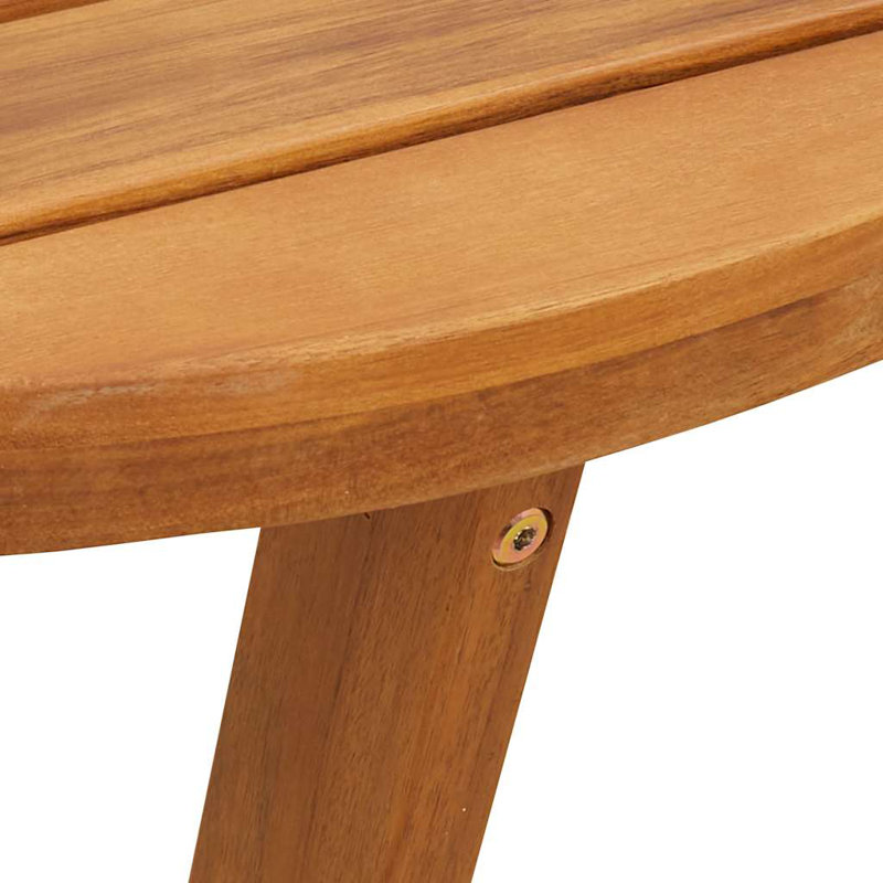 Round Outdoor Side Table, 40cm H x 40cm W x 40cm D