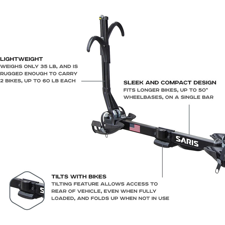 SARIS Metal Surface Mounted Bike Rack - Wayfair Canada