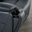 Fauteuil inclinable électrique en cuir véritable Zero Wall-2134244505