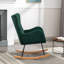 Chaise berçante en métal-67992696