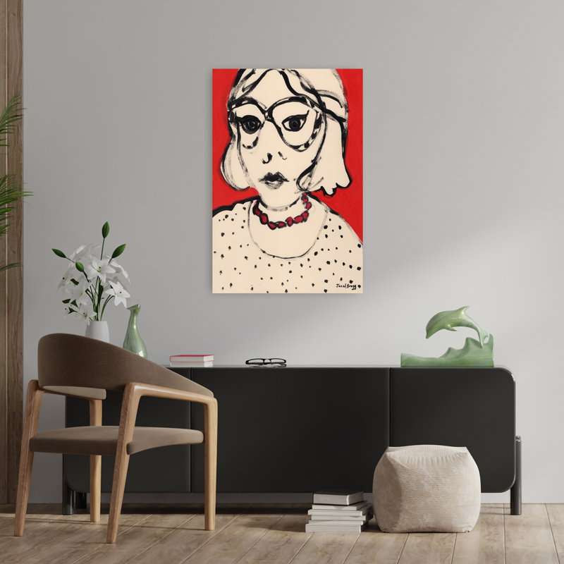 Art contemporain Art contemporain, H 36 po x l 24 po