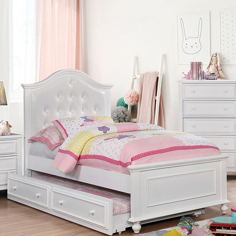 Chanyce Tufted Storage Platform Bed with Mattress, Twin