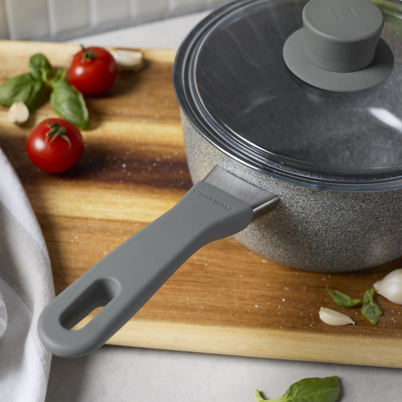 ZWILLING Parma Plus Ceramic 1.5-Qt Aluminum Ceramic Nonstick Saucepan + Lid