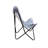 Modern Gray 31.5" W x 34.5" H Ergonomic Butterfly Lounge Chair-1570050187-1480951283