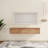 60'' Wall-Mounted Bathroom Cabinet with Open & Closed Storage