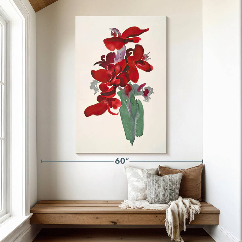 Harnek Red Canna 1915, H 51 po x l 34 po