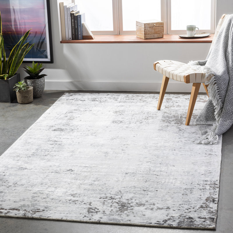 Viscose Abstract Indoor Rug, Rectangle 8' x 10'