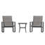 Ensemble bistro avec chaise berçante d'extérieur 3 pièces Killona-88127021