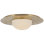 Kelly Wearstler Fosse 21" Flush Mount with Alabaster