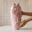 Vases de table en céramique rose trompette