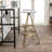Melster 30" Modern Industrial Metal Backless Circular Bar Stool-1062454570