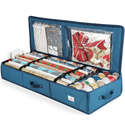 Rangement pour papier cadeau de Noël