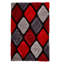 Curtisha area rug Hand Tufted Rectangle Grey-24398663