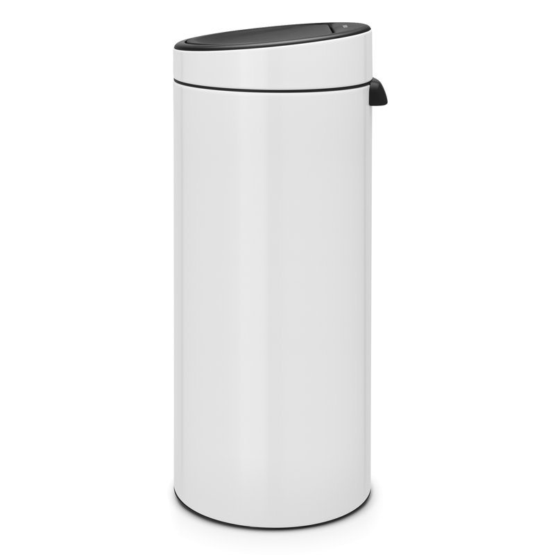 Brabantia 30 Litre Touch Bin, White