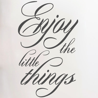 Décalcomanie murale « little things »