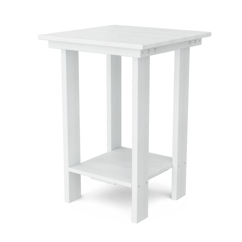 Table de balcon contemporaine, Blanc