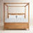 Rosalie Woven Canopy Bed-93235285