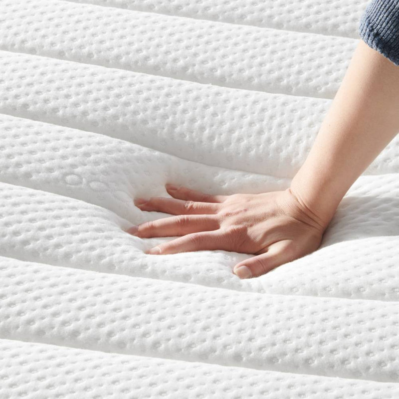 Matelas en mousse viscoélastique imprégnée de gel 10 po Alwyn Home Louisa, Grand