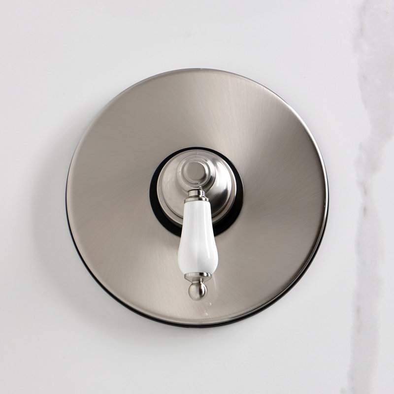 Kingston Brass Victorian Single-Handle Pressure Balanced Tub Faucet, Brushed Nickel