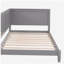 Twin Size Wood Daybed/Sofa Bed, Grey-129933893
