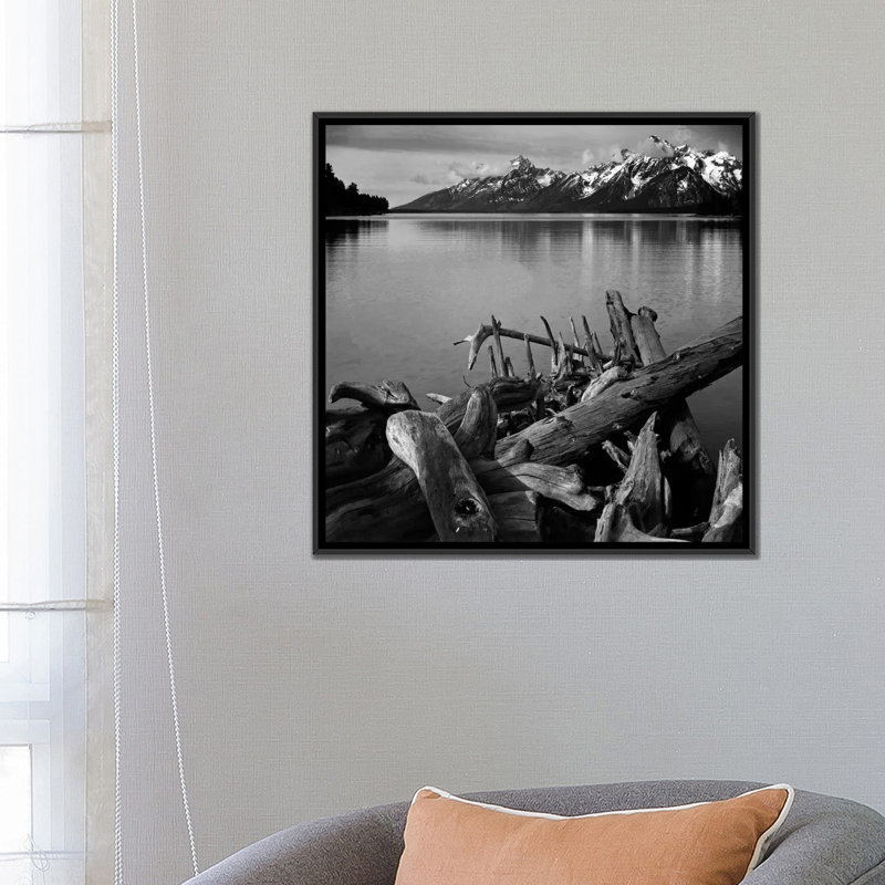 "Captionless" par Ansel Adams, reproduction sur toile tendue, H 26 po x l 26 po x P 1,5 po, Toile tendue, Pas de tapis