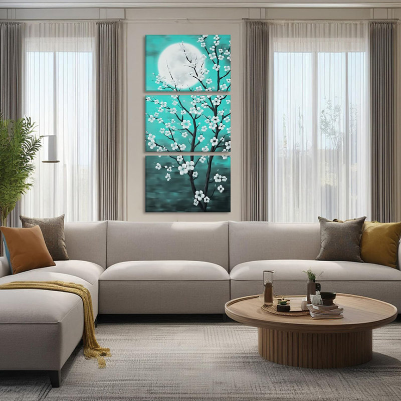 3 Piece Wrapped Canvas Wall Art