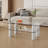 Modern, Glass Top MDF Console Table-2022923506