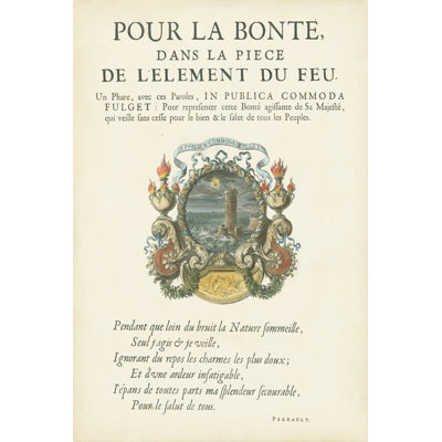 Bookplate VIII - Wrapped Canvas Print