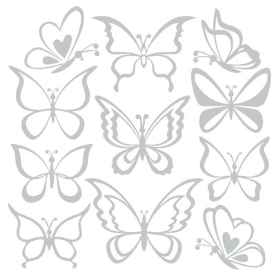 Insects Non-Wall Damaging Wall Decal