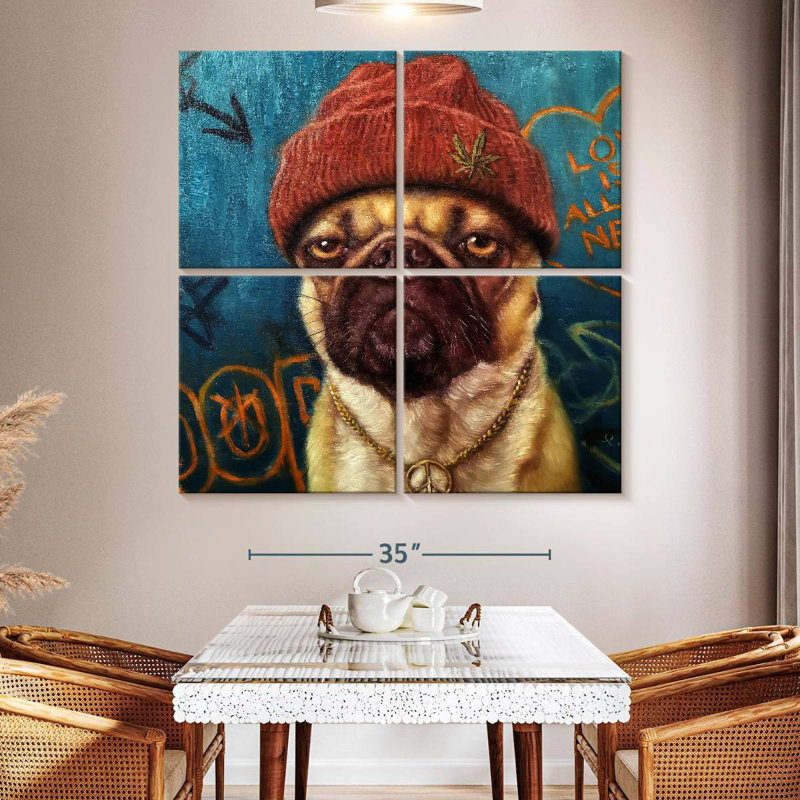 Brampt Canine Insomnia, 50'' H x 50'' W