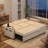 81" Sleeper Sofa Bed with Pull Out Couch & Reversible Storage Chaise, Convertible Sectional Sofa Bed with 5-Level Adjustable Backrest & USB Ports, Cloud Comfy Chenille Couch for Small Space Living Room-96155925