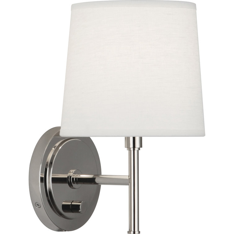 Bandit Solid Brass Plug-in Armed Sconce