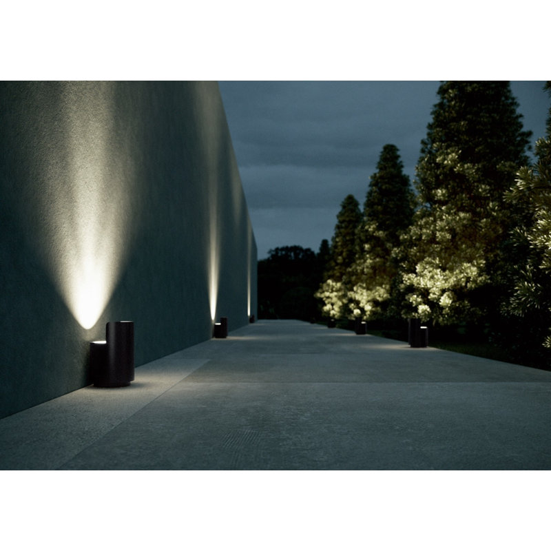 ARMOUR,7IN,BOLLARD,8W,BK