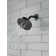 Universal Showering Components Full/Standard Fixed Shower Head with H2Okinetic Technology