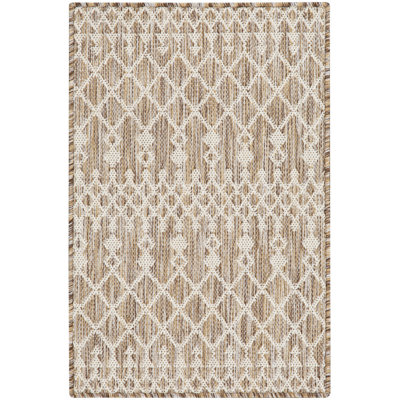 Tapis beige moderne 2 pi x 3 pi Friant