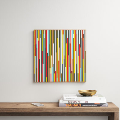 Ses par Fimbis - Reproduction d'art graphique sur bois encadrée