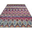 Rumi Ikat Hand Knotted Silk Garden Area Rug-49207764