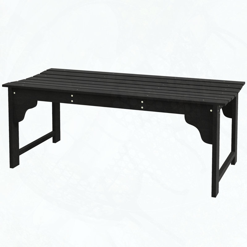 Outsunny Wooden Slatted Garden Bench for Two