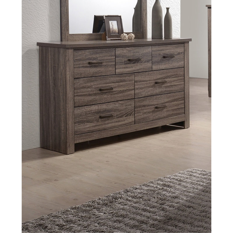 Mobilier de chambre à coucher avec tiroirs en bois