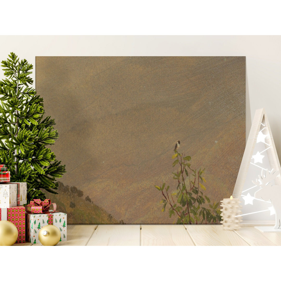 Bird Canvas Wall Art, Gallery Wrapped Matte Print, Ready to Hang, Archival Quality, Landscape Painting, Modern decor, Statement Piece