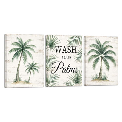 3 Piece Wrapped Canvas Wall Art