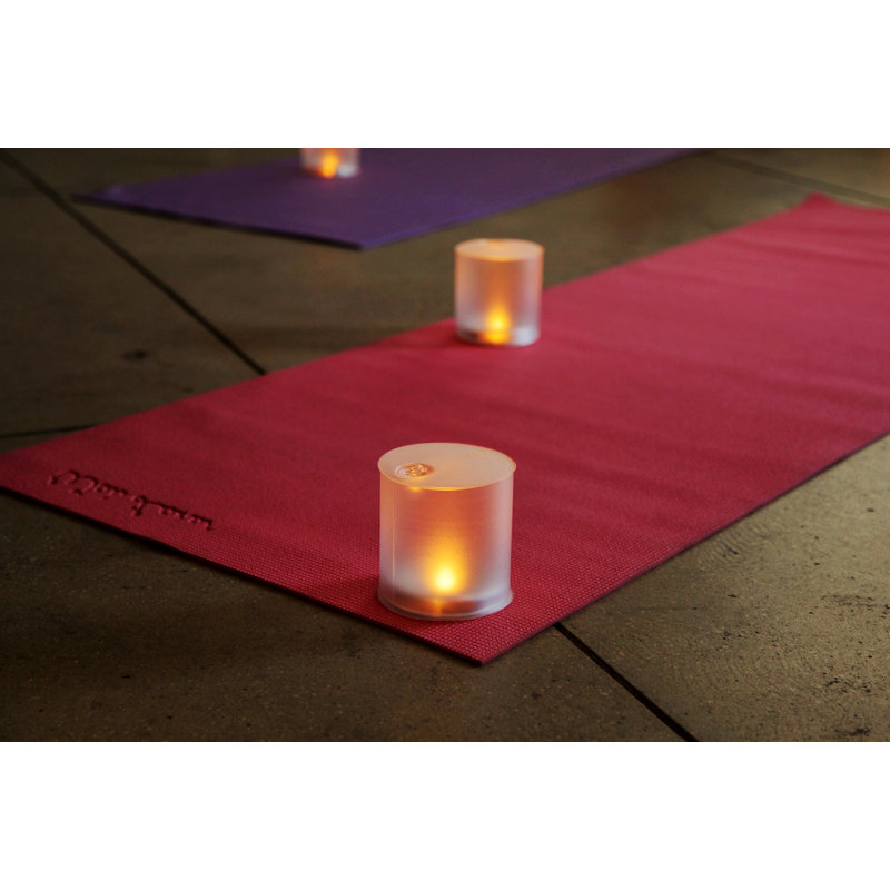 Amber Solar Inflatable Flameless Candle Lantern