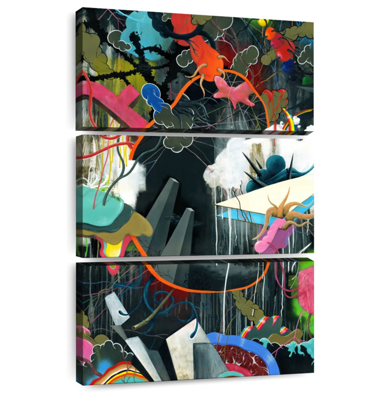 Kelan Anger Management, 74" H x 48" W