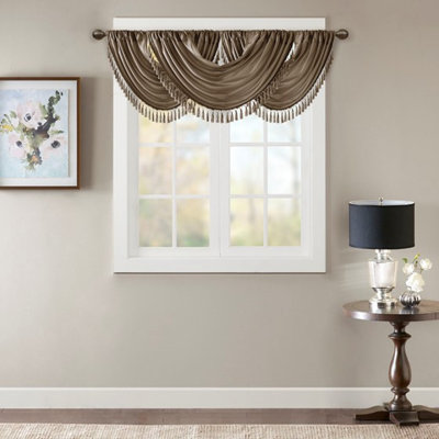 Waterfall Embellished Valance 46"