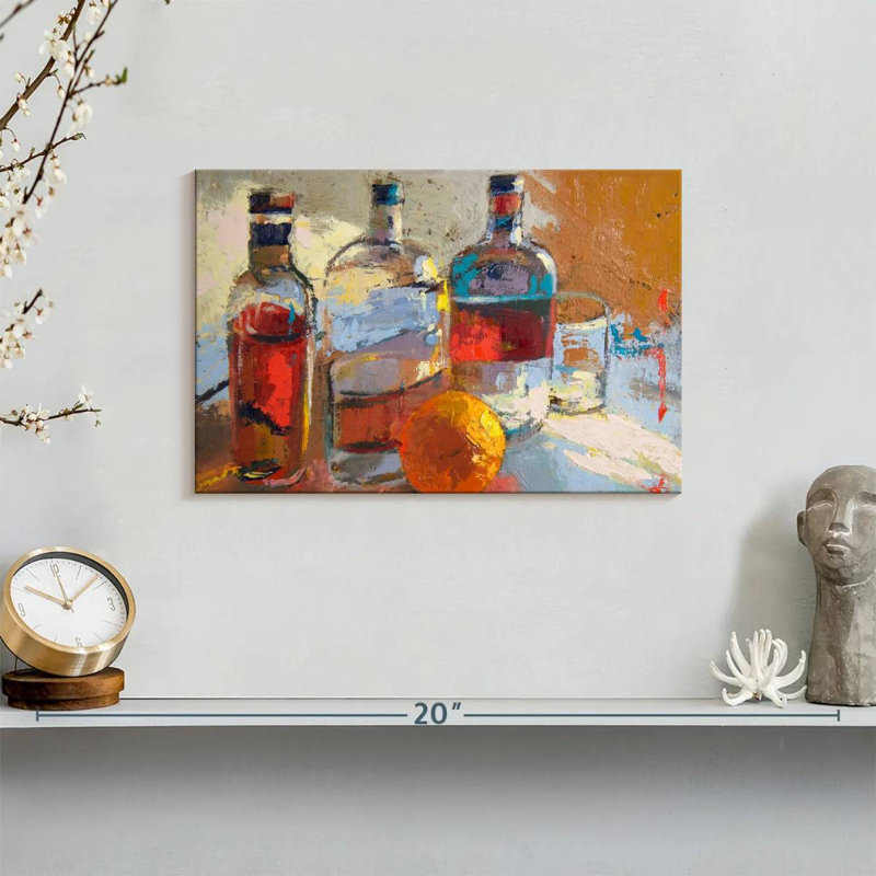Yarlin Bourbon LvÂ¢Orange, 8" H x 12" W